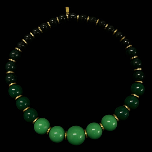 Yves Saint Laurent Necklace, Green