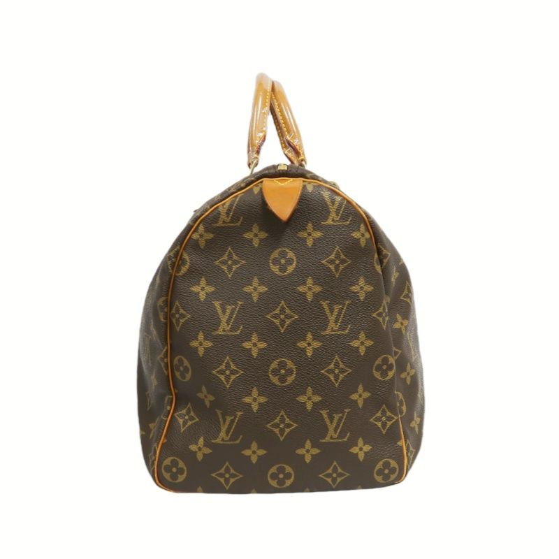 LOUIS VUITTON Monogram Speedy 40 Brown Handbag | W/Cadenas Lock & 2 Keys