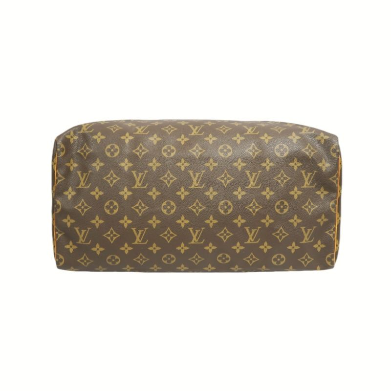 LOUIS VUITTON Monogram Speedy 40 Brown Handbag | W/Cadenas Lock & 2 Keys