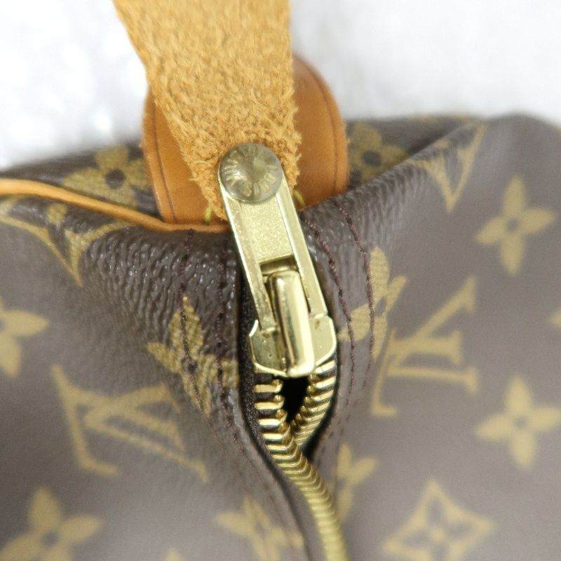 LOUIS VUITTON Monogram Speedy 40 Brown Handbag | W/Cadenas Lock & 2 Keys