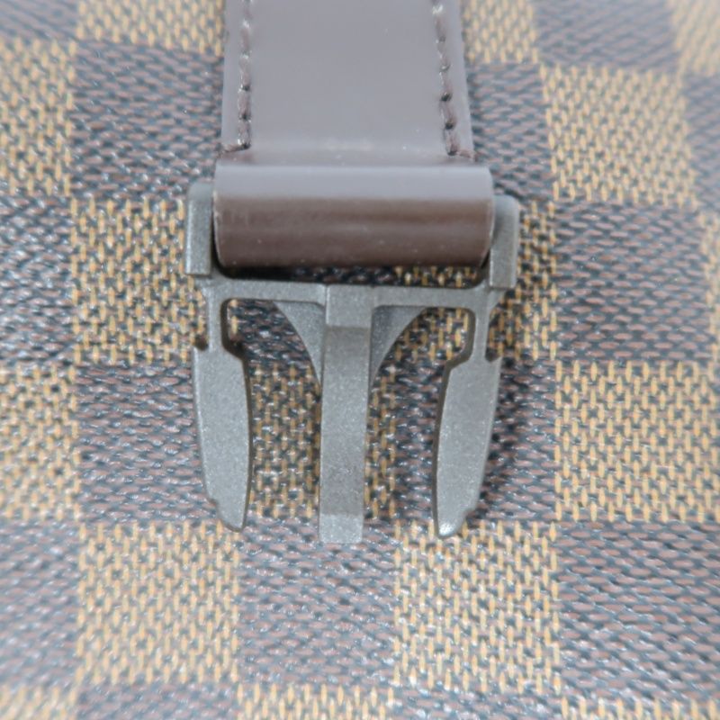 LOUIS VUITTON (LV) Damier Ebene Shoulder/Crossbody Bag, Brown Coated Canvas