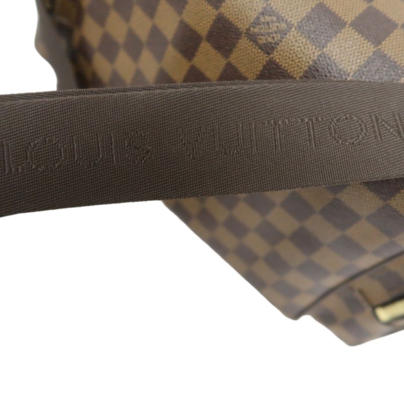 LOUIS VUITTON (LV) Damier Ebene Shoulder/Crossbody Bag, Brown Coated Canvas