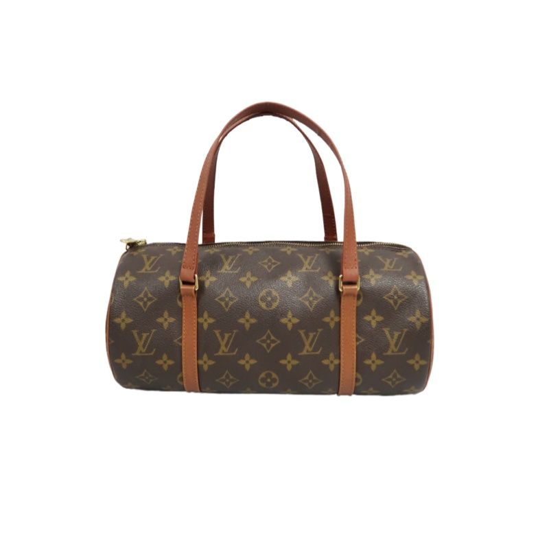 Louis Vuitton Monogram Papillon PM Handbag, PVC (Grade B)