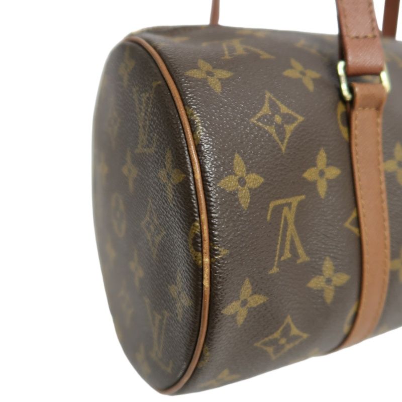Louis Vuitton Monogram Papillon PM Handbag, PVC (Grade B)