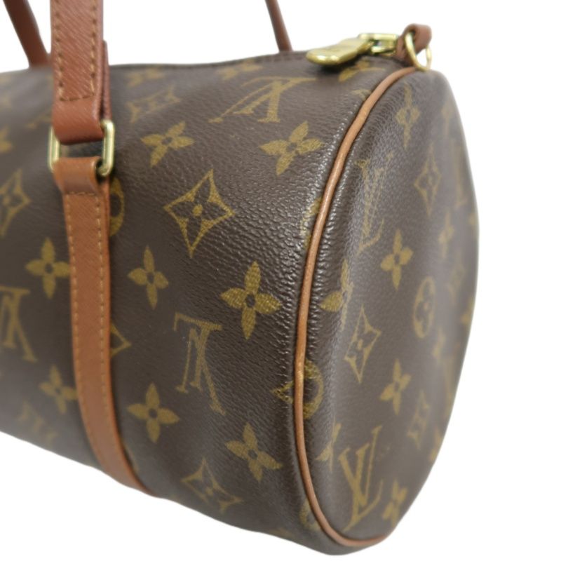 Louis Vuitton Monogram Papillon PM Handbag, PVC (Grade B)