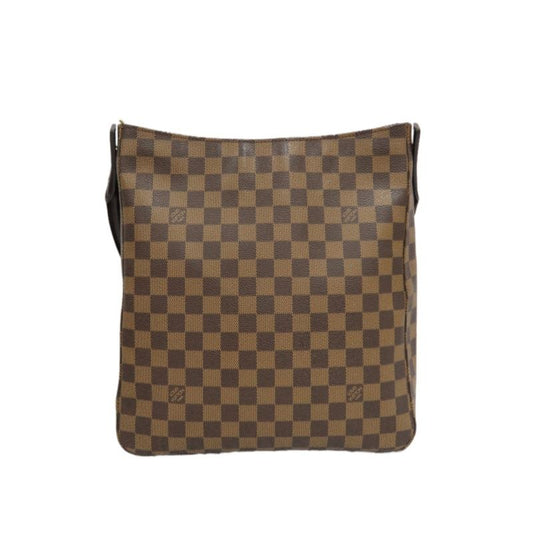 LOUIS VUITTON (LV) Looping Handbag/Shoulder Bag, Brown Damier Ebene Coated Canvas