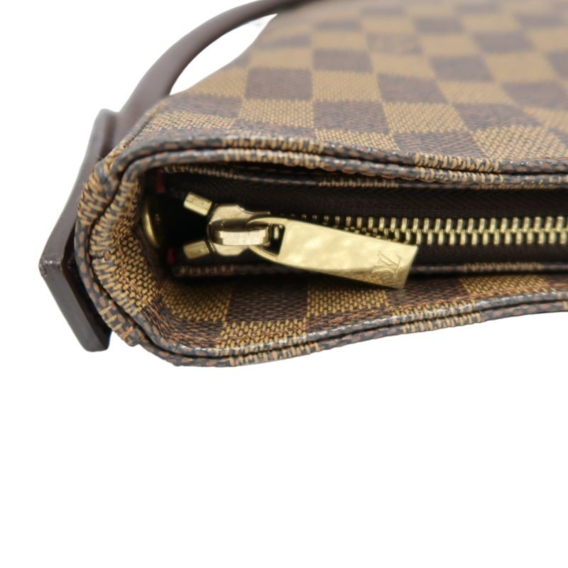 LOUIS VUITTON (LV) Looping Handbag/Shoulder Bag, Brown Damier Ebene Coated Canvas