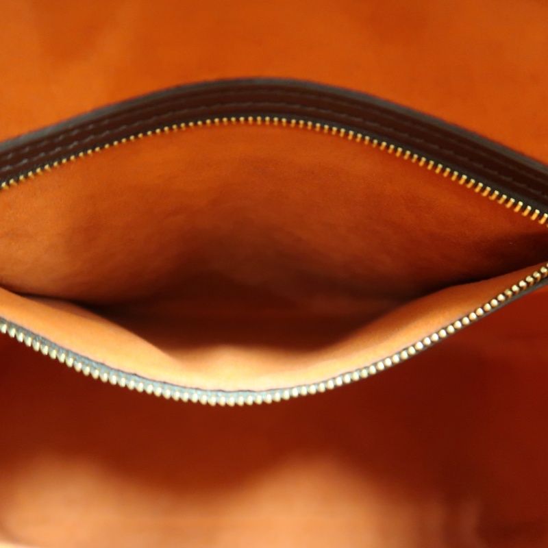 LOUIS VUITTON (LV) Looping Handbag/Shoulder Bag, Brown Damier Ebene Coated Canvas