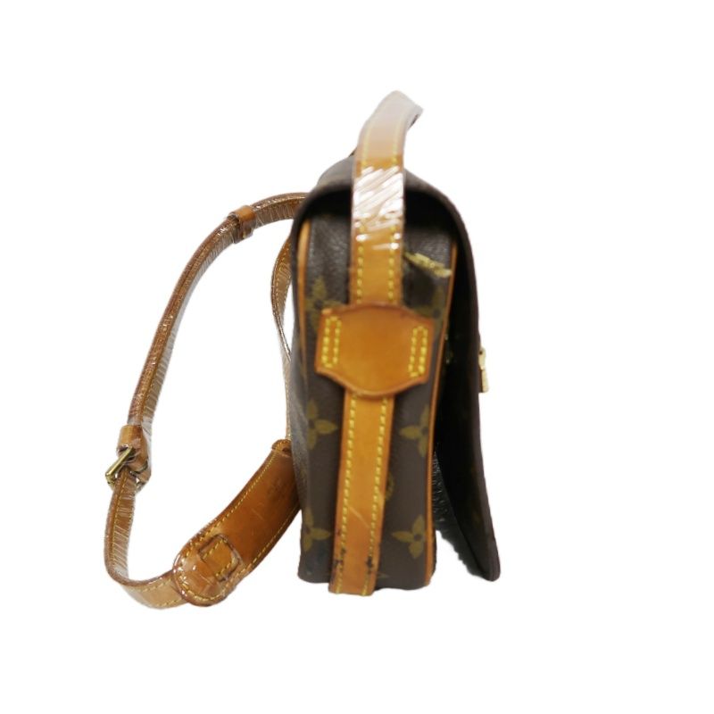 LOUIS VUITTON Monogram Saint-Germain 24 Brown Crossbody Bag