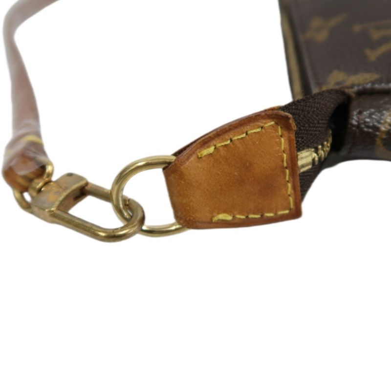 LOUIS VUITTON Pochette Accessoires Monogram Brown Underarm Pouch - Coated Canvas