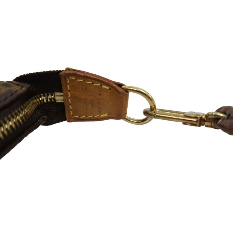 LOUIS VUITTON Pochette Accessoires Monogram Brown Underarm Pouch - Coated Canvas