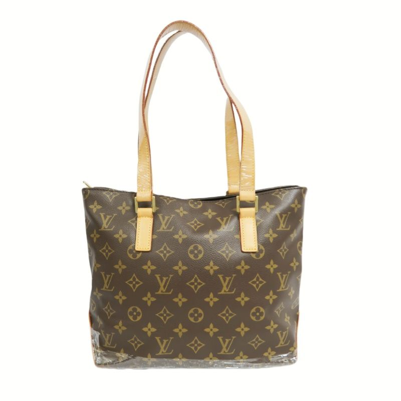 LOUIS VUITTON Cabas Piano Monogram Brown Shoulder & Top Handle Tote Bag