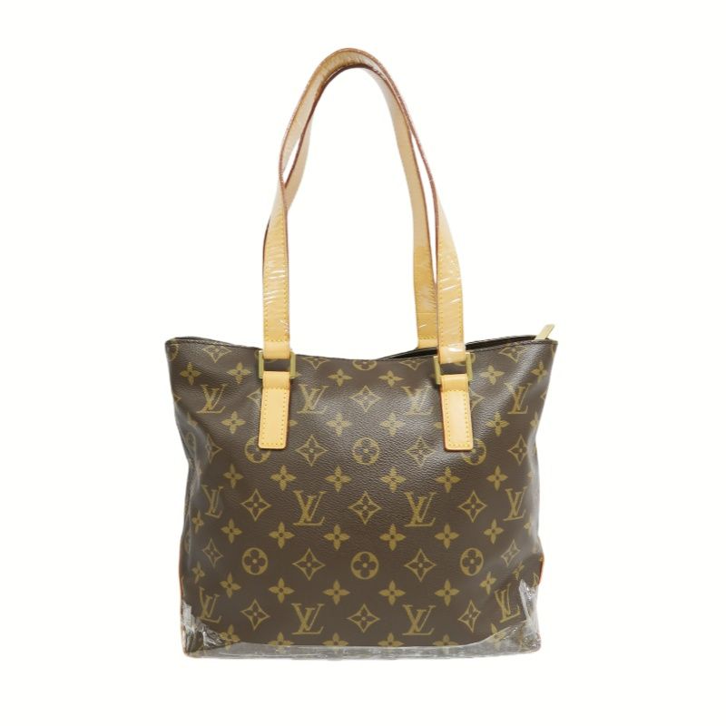 LOUIS VUITTON Cabas Piano Monogram Brown Shoulder & Top Handle Tote Bag