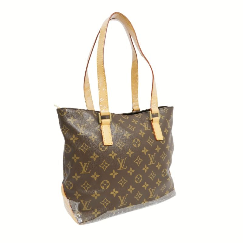 LOUIS VUITTON Cabas Piano Monogram Brown Shoulder & Top Handle Tote Bag