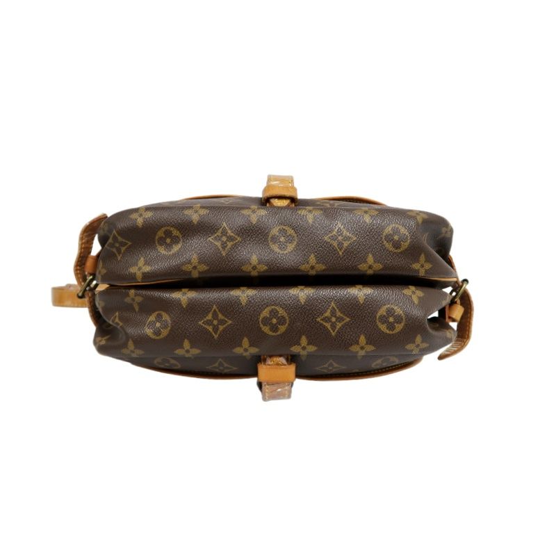 LOUIS VUITTON Soufflot 30 Monogram Brown Shoulder Crossbody Bag - Coated Canvas