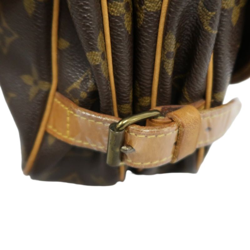 LOUIS VUITTON Soufflot 30 Monogram Brown Shoulder Crossbody Bag - Coated Canvas