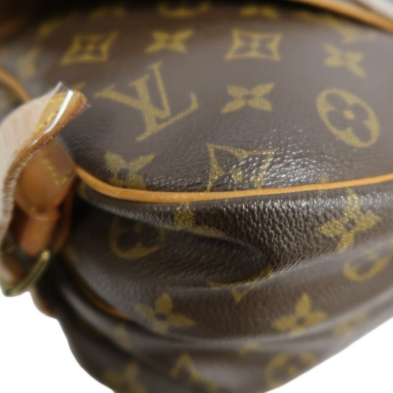 LOUIS VUITTON Soufflot 30 Monogram Brown Shoulder Crossbody Bag - Coated Canvas