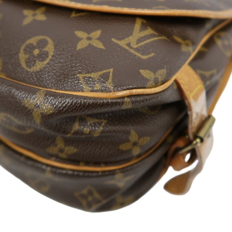 LOUIS VUITTON Soufflot 30 Monogram Brown Shoulder Crossbody Bag - Coated Canvas