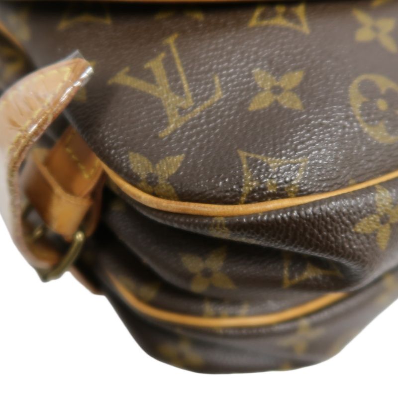 LOUIS VUITTON Soufflot 30 Monogram Brown Shoulder Crossbody Bag - Coated Canvas