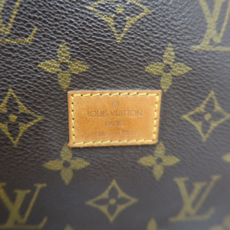 LOUIS VUITTON Soufflot 30 Monogram Brown Shoulder Crossbody Bag - Coated Canvas