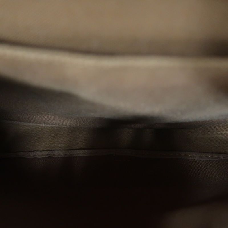 LOUIS VUITTON Soufflot 30 Monogram Brown Shoulder Crossbody Bag - Coated Canvas