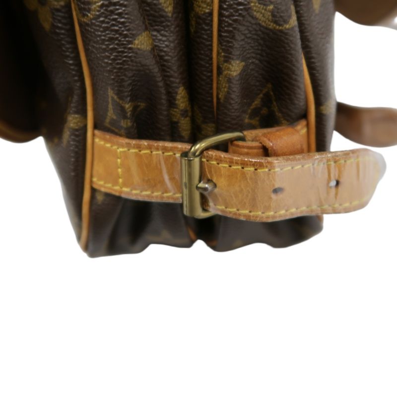 LOUIS VUITTON Soufflot 30 Monogram Brown Shoulder Crossbody Bag - Coated Canvas