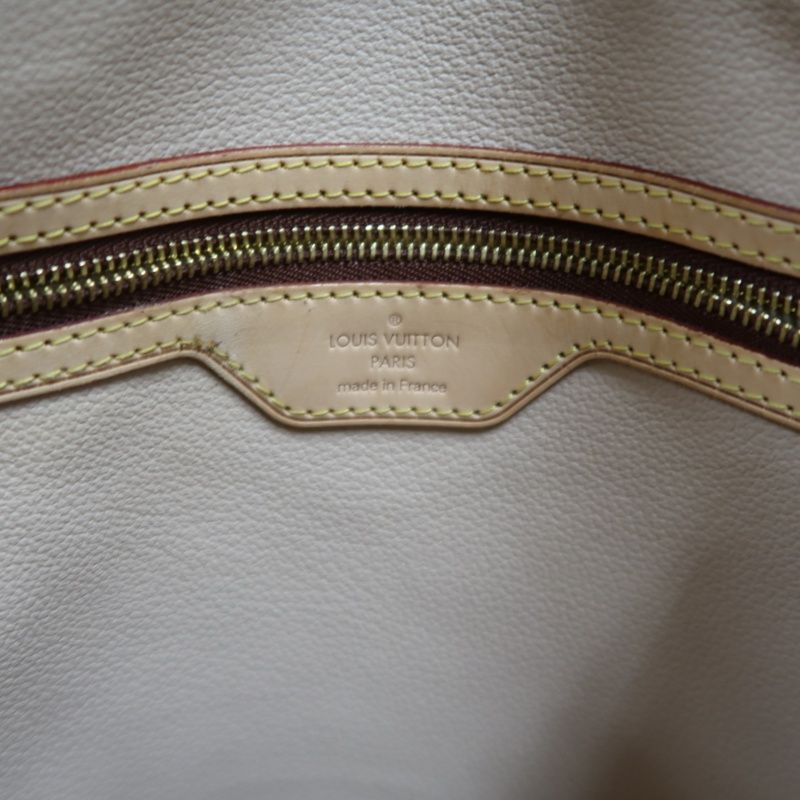 LOUIS VUITTON Bucket PM Monogram Shoulder Tote - Brown Coated Canvas with Pouch