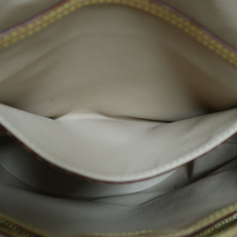 LOUIS VUITTON Bucket PM Monogram Shoulder Tote - Brown Coated Canvas with Pouch
