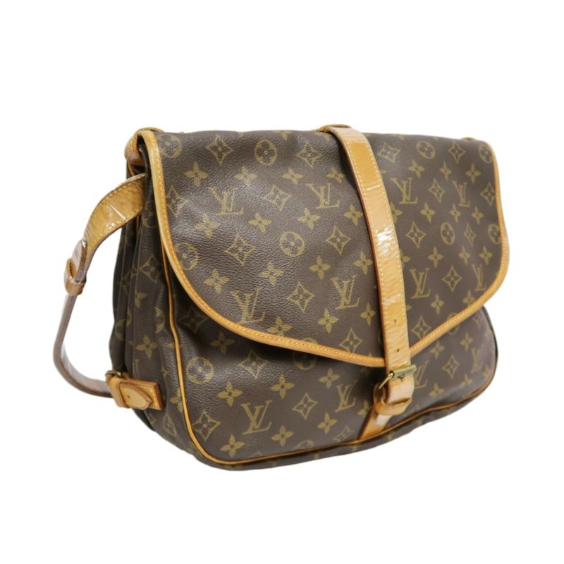 LOUIS VUITTON Monogram Sommet 35 Brown Crossbody Bag