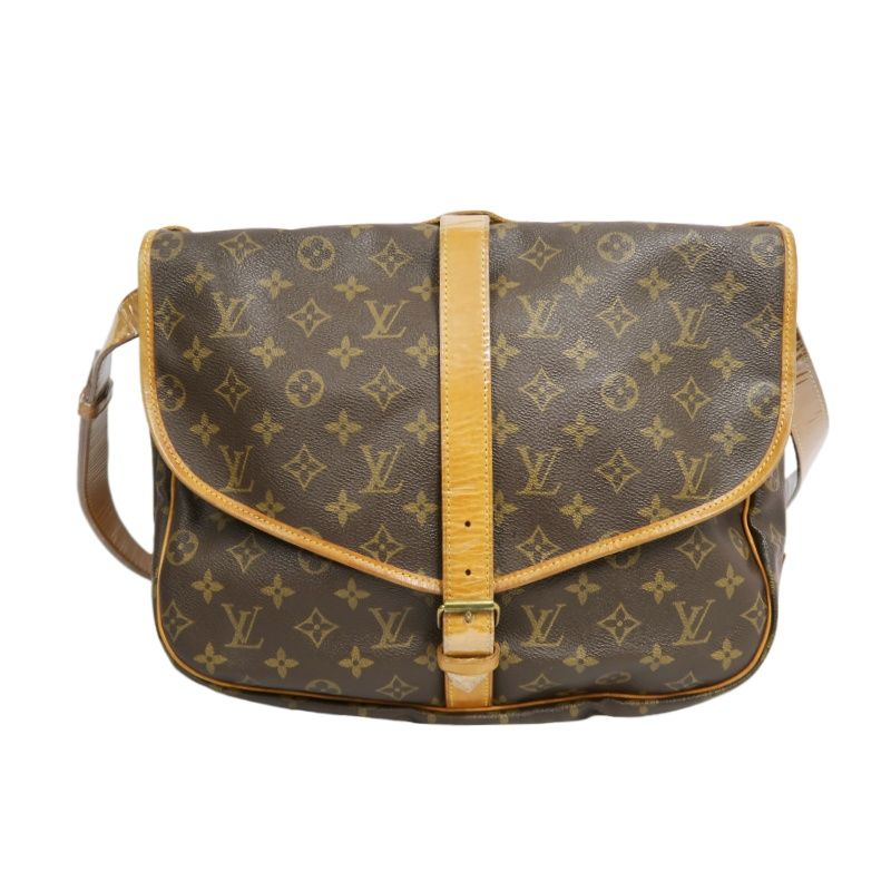 LOUIS VUITTON Monogram Sommet 35 Brown Crossbody Bag