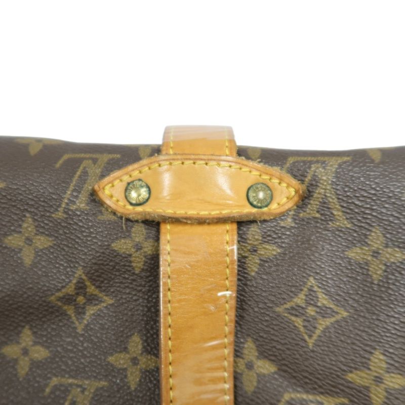 LOUIS VUITTON Monogram Sommet 35 Brown Crossbody Bag
