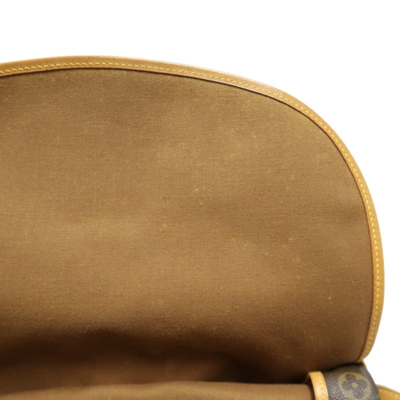 LOUIS VUITTON Soufflot 35 Monogram Brown Shoulder Crossbody Bag - Coated Canvas