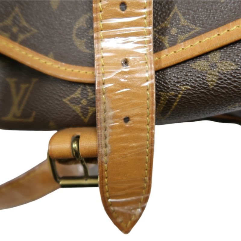 LOUIS VUITTON Soufflot 35 Monogram Brown Shoulder Crossbody Bag - Coated Canvas