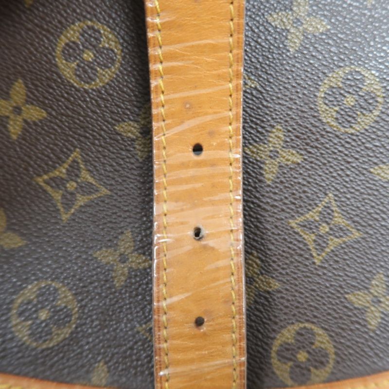 LOUIS VUITTON Soufflot 35 Monogram Brown Shoulder Crossbody Bag - Coated Canvas