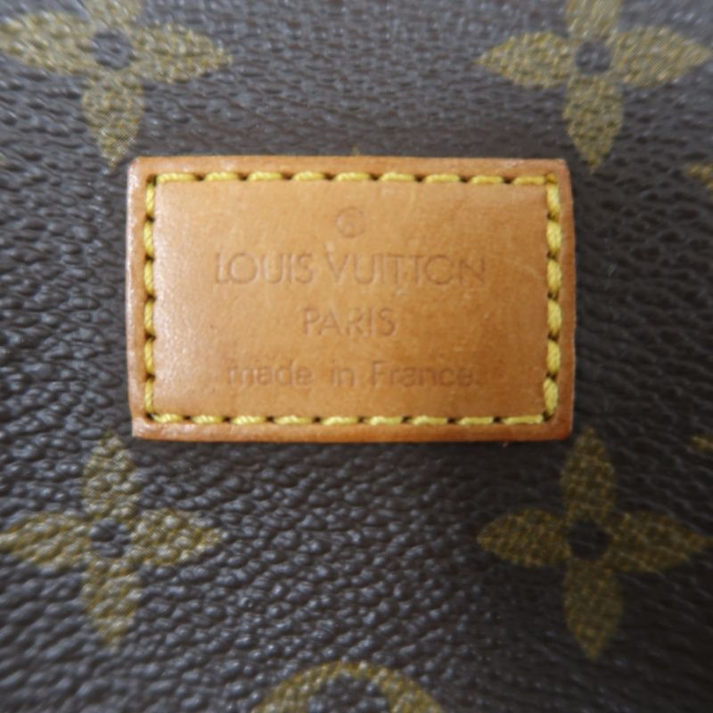 LOUIS VUITTON Soufflot 35 Monogram Brown Shoulder Crossbody Bag - Coated Canvas