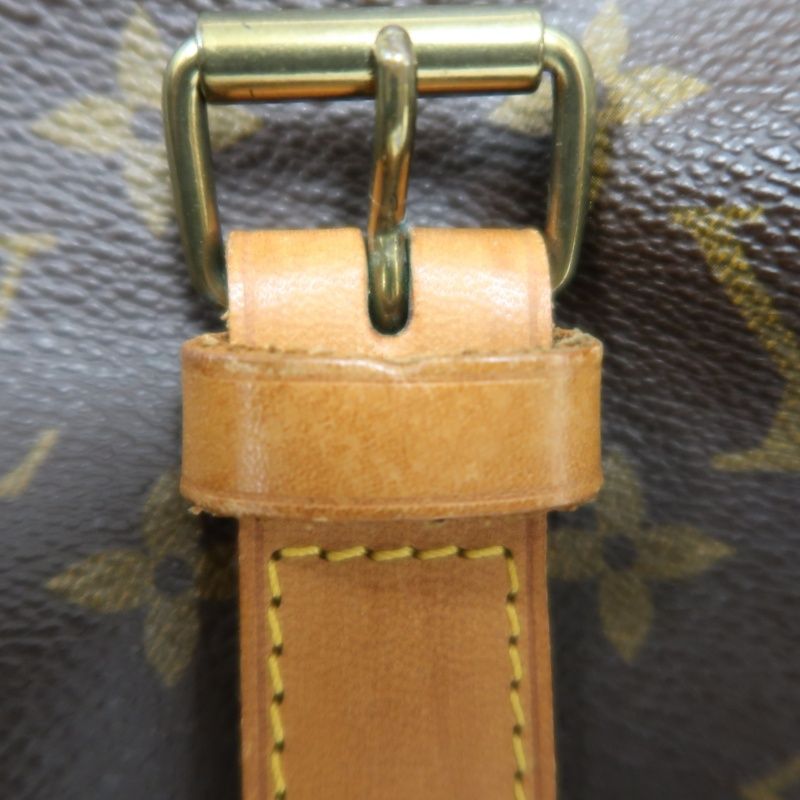 LOUIS VUITTON Soufflot 35 Monogram Brown Shoulder Crossbody Bag - Coated Canvas