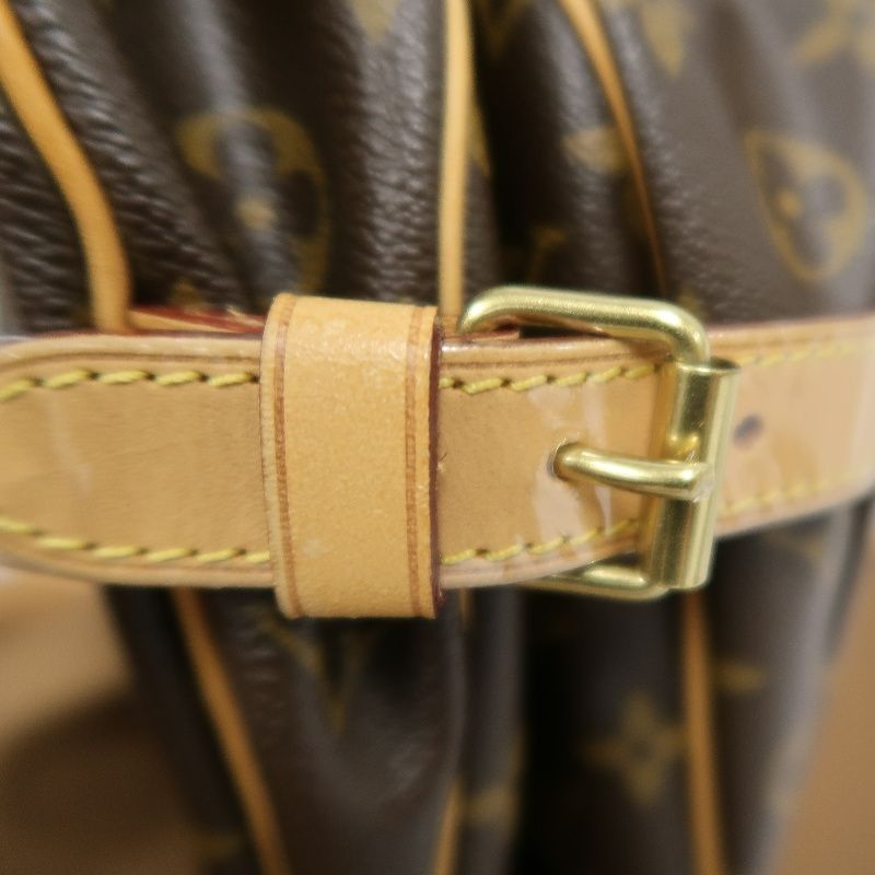 LOUIS VUITTON Soufflot 30 Monogram Brown Shoulder Crossbody Bag - Coated Canvas