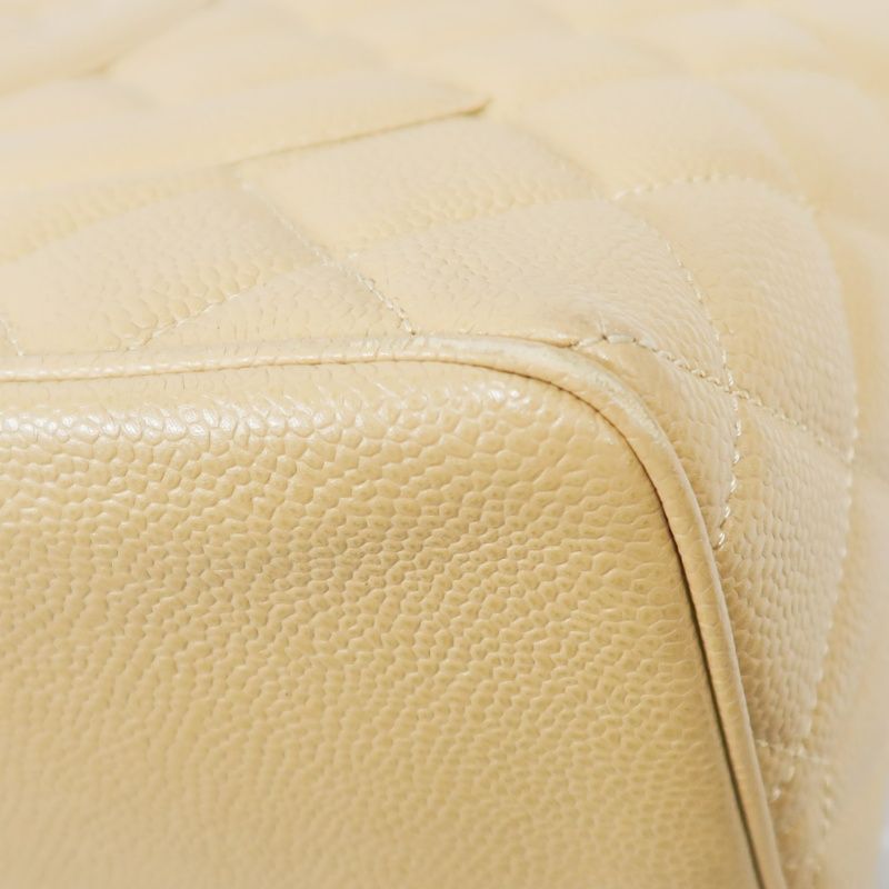 CHANEL Reissue Tote Bag, Beige Caviar Leather with Gold-tone Hardware, Authenticity Card Included
