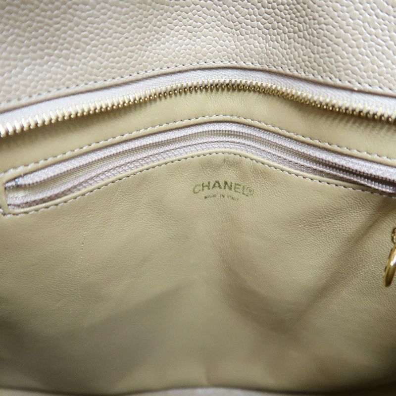 CHANEL Reissue Tote Bag, Beige Caviar Leather with Gold-tone Hardware, Authenticity Card Included
