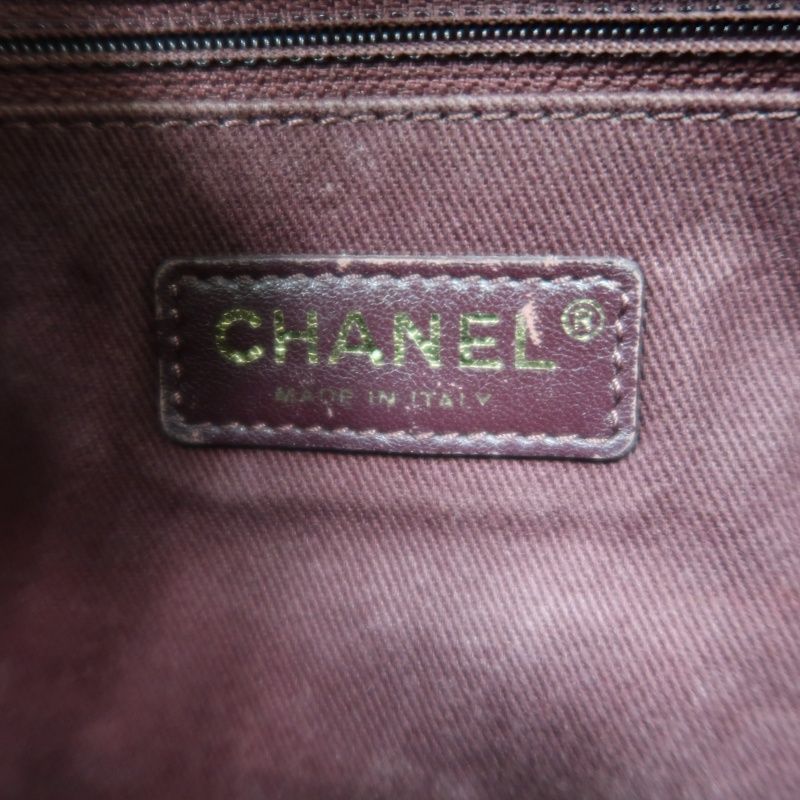 CHANEL Coco Handle Quilted Handbag/Shoulder Bag, Black Caviar Leather