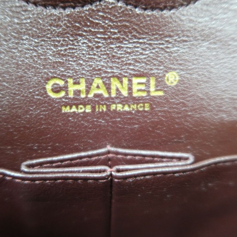 CHANEL Classic Flap Quilted Crossbody Bag, Black Caviar Leather with Gold-tone Hardware