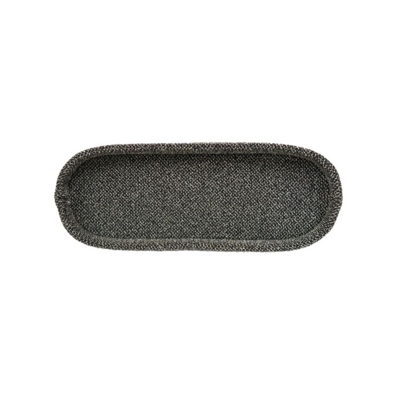 CHANEL Grey Tweed Handbag | W/Authenticity Card & Dust Bag