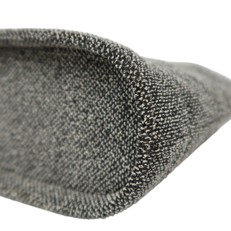 CHANEL Grey Tweed Handbag | W/Authenticity Card & Dust Bag