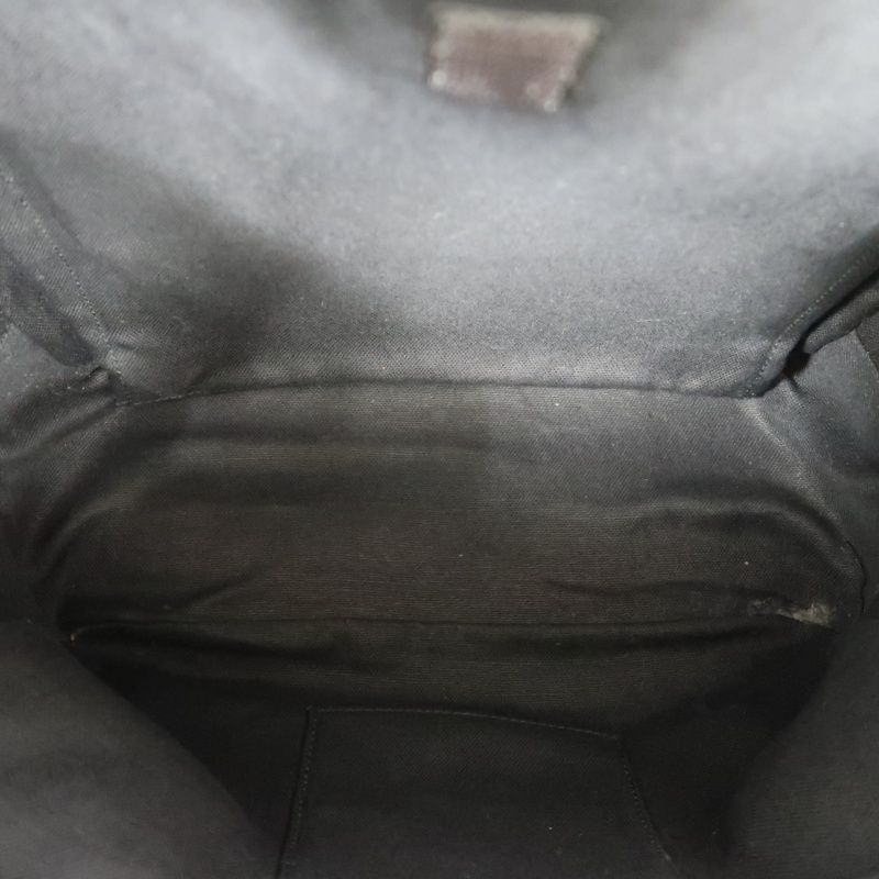 GUCCI Black & Red GG Supreme PVC Backpack