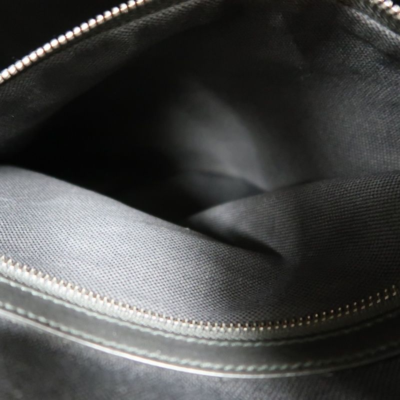 GUCCI Black & Red GG Supreme PVC Backpack