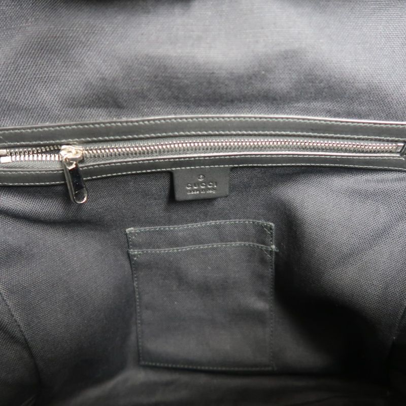 GUCCI Black & Red GG Supreme PVC Backpack