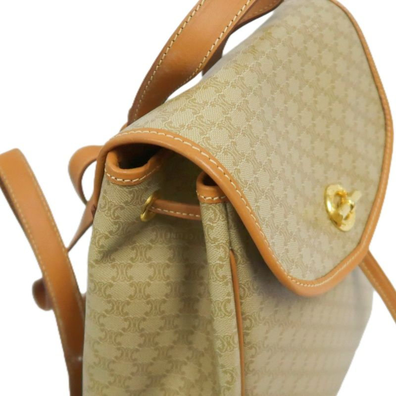 CELINE Backpack, Brown Monogram PVC