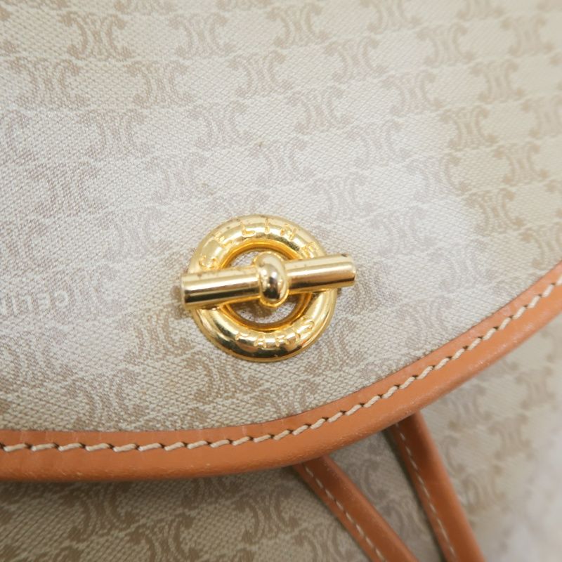 CELINE Milk Tea Monogram PVC Backpack