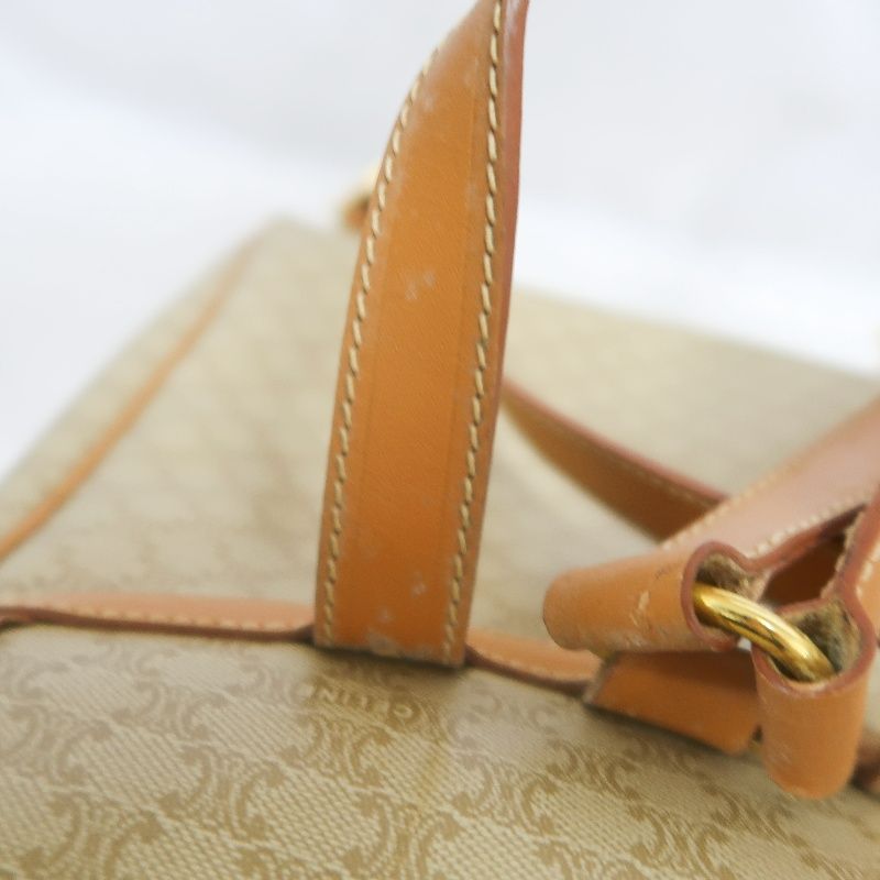 CELINE Backpack, Brown Monogram PVC