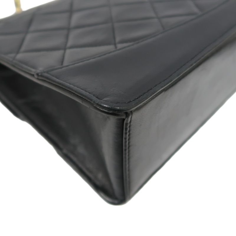 CHANEL 2.55 Quilted Crossbody Bag, Lambskin, Black with Gold Hardware, Authenticity Card Included